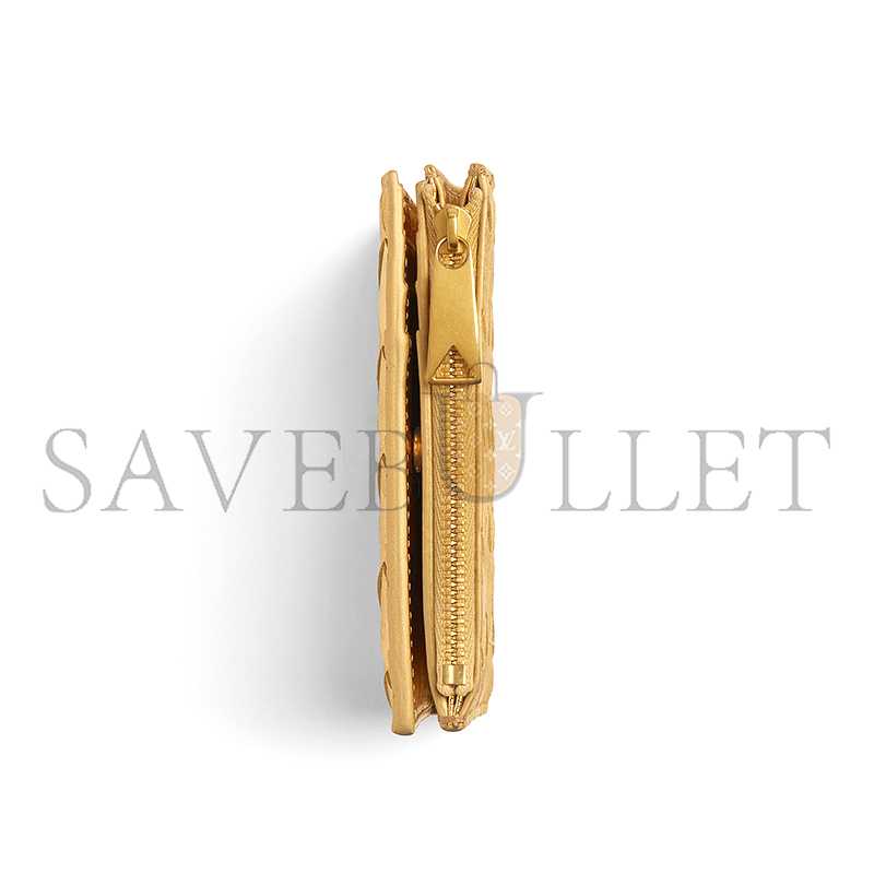 b0tt*ga Ven*ta intrecciato small bi-fold wallet 742330v5xf18472 (11.5*9*1cm)